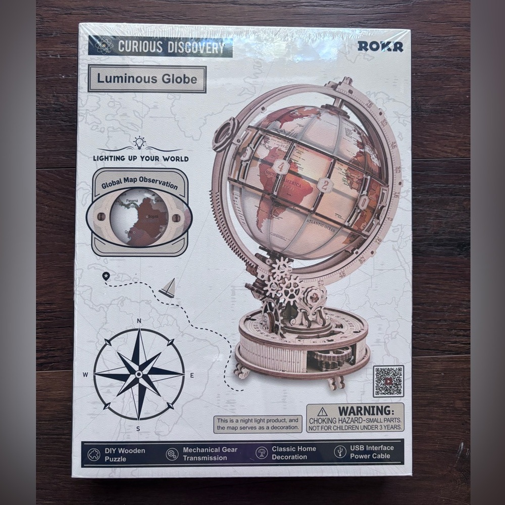 ROKR Globe Puzzle Nightlight